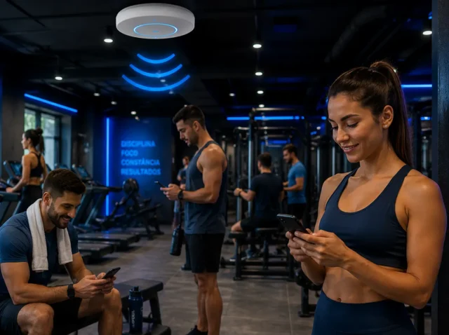 Como academias utilizam Wi-Fi Marketing para fidelização