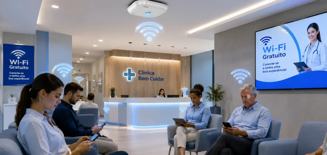 Hotspot Wi-Fi para clínicas: mais relacionamento com pacientes