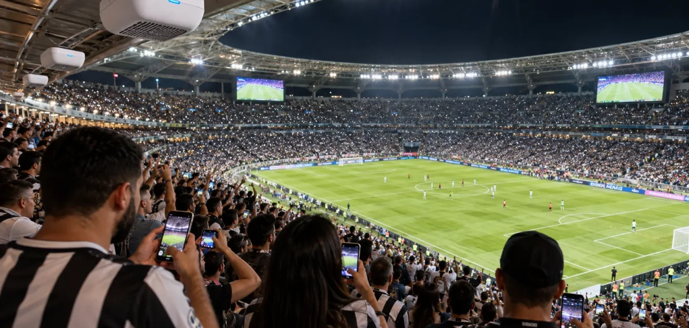 Hotspot Wi-Fi para estádios de futebol - internet para os torcedores