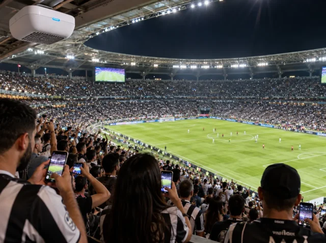 Hotspot Wi-Fi para estádios de futebol - internet para os torcedores