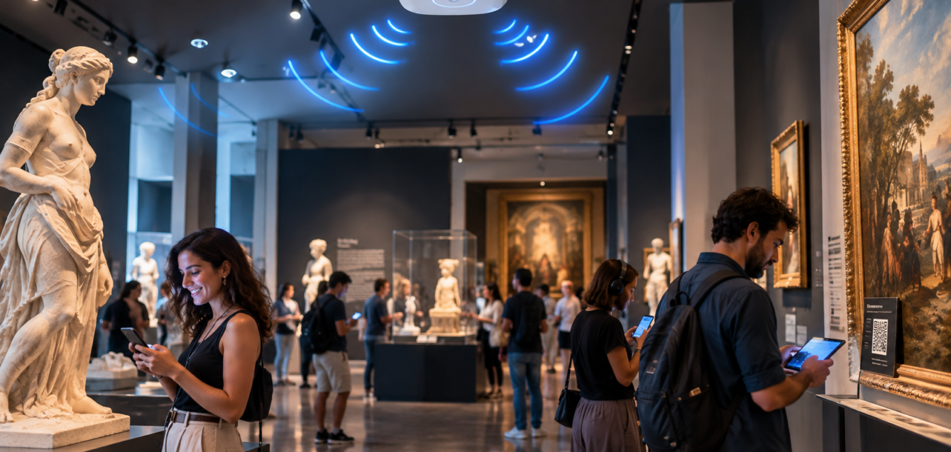 Hotspot Wi-Fi para museus e por que é importante disponibilizar internet nesses locais