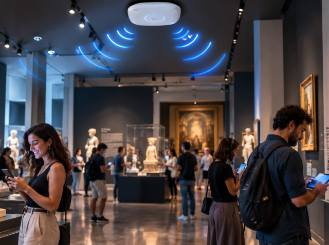 Hotspot Wi-Fi para museus e por que é importante disponibilizar internet nesses locais
