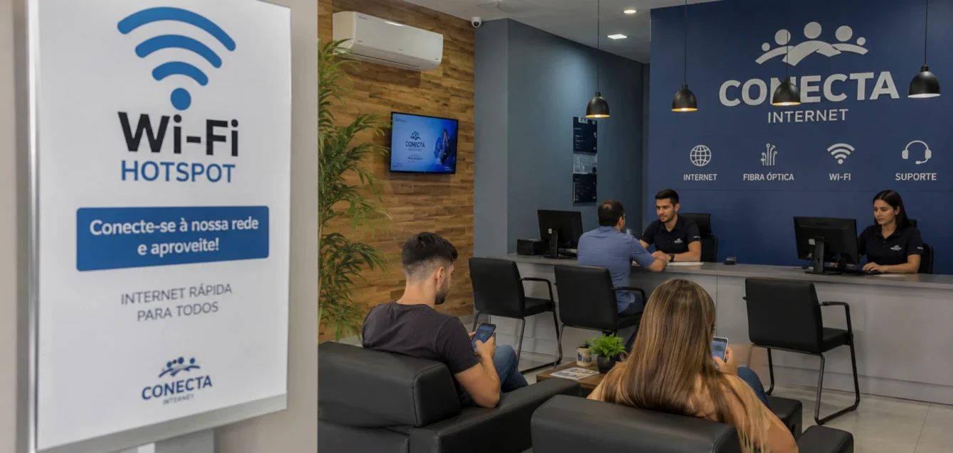 Hotspot Wi-Fi para provedores de internet: oportunidades além da conectividade