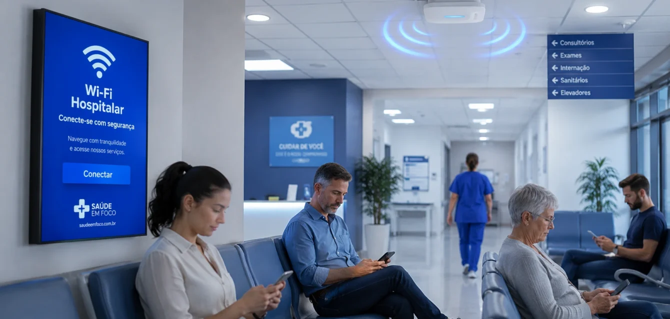Wi-Fi Marketing para hospitais: comunicação segura e eficiente