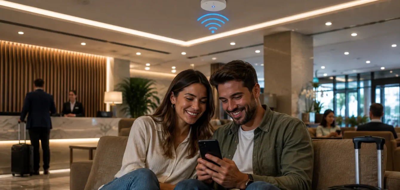 Wi-Fi Marketing para hotéis: estratégias para aumentar reservas Wi-Fi Marketing para hotéis: estratégias para aumentar reservas