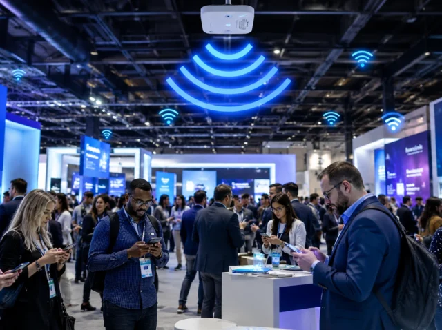 Wi-Fi Marketing que gera resultado em feiras e exposições