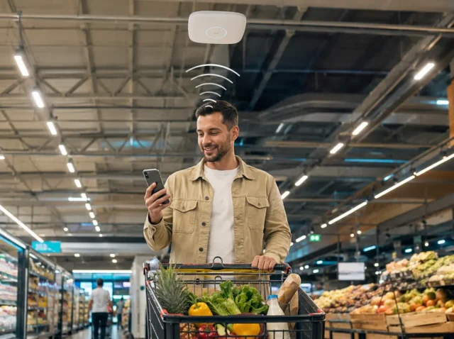 Wi-Fi no supermercado: de custo a fonte de receita