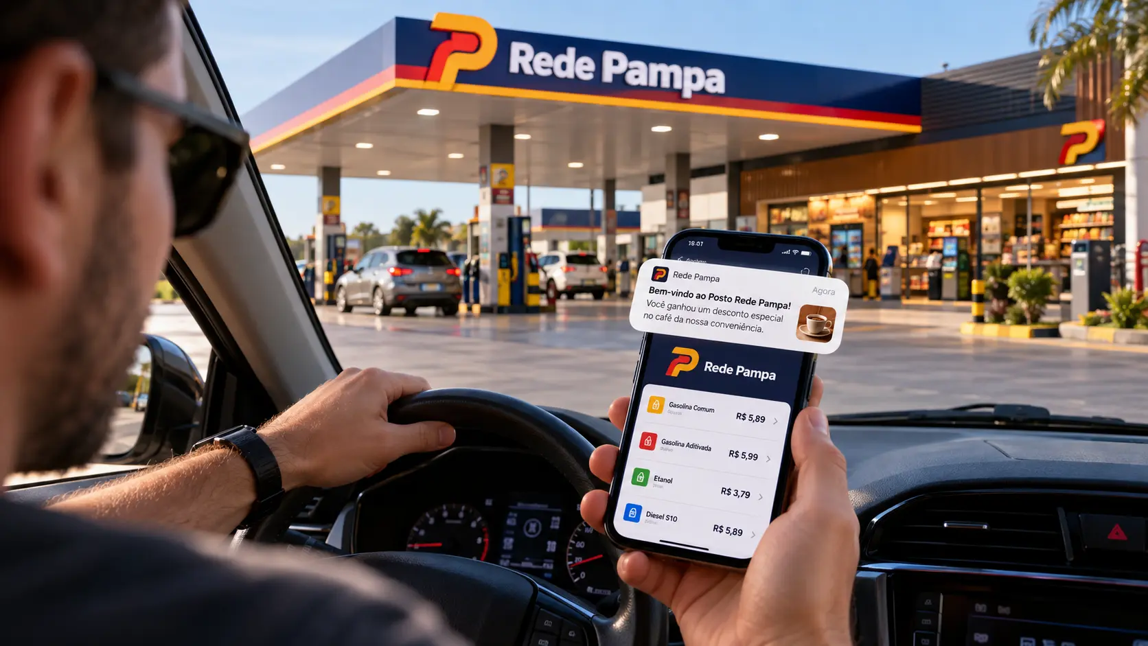 Wi-Fi para postos: o cliente conecta, a conveniência vende